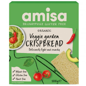 Crispbread (painici) veggie garden fara gluten bio 100g