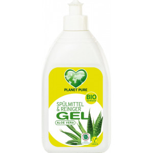 Detergent GEL bio de vase - aloe vera - 500ml Planet Pure