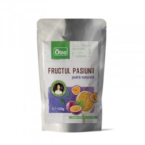 Fructul pasiunii pulbere 125g OBIO