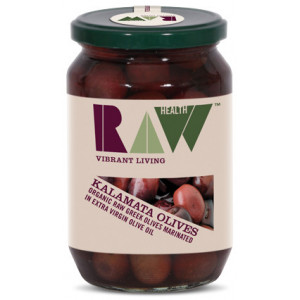 Masline Kalamata raw in ulei de masline eco 330g Raw health