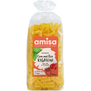 Paste rigatoni din orez si porumb fara gluten eco 500g