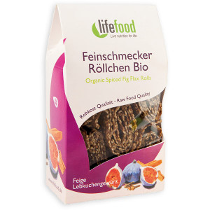 Rulouri de in cu smochine raw eco 80g Lifefood