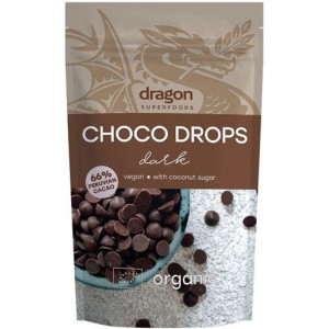 Choco drops Dark ciocolata neagra eco 250g DS