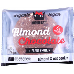 Cookie cu migdale si ciocolata neagra, fara gluten, eco 50g