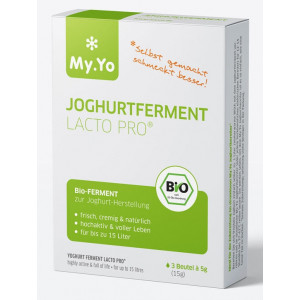 Ferment probiotic pentru iaurt bio LACTO PRO 15g My.Yo