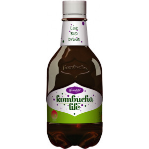 Kombucha life cu ghimbir ECO 330ml
