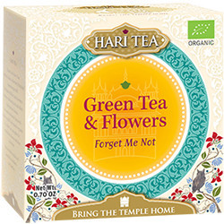 Ceai premium Hari Tea - Forget Me Not - ceai verde si flori bio 10dz