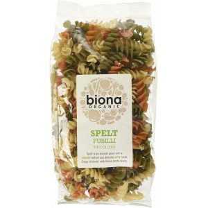 Fusilli din spelta tricolore eco 250g Biona
