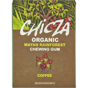 Guma de mestecat cu aroma de cafea bio 30g Chicza