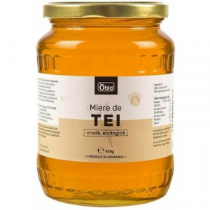 Miere de tei cruda eco 950g Obio