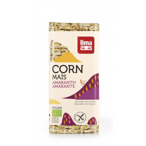 Rondele din porumb expandat cu amarant eco 130g