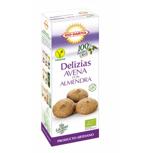 Biscuiti din ovaz cu migdale bio 125g Bio Darma