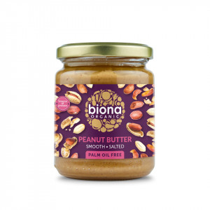 Crema de arahide smooth cu sare eco 250g Biona