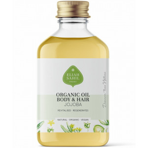 Ulei de jojoba pentru corp si par bio 100ml Eliah Sahil