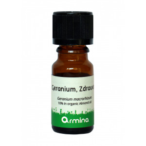 ULEI ESENTIAL DE GERANIU (GERANIUM MACRORHIZUM) BIO 10ML ARMINA
