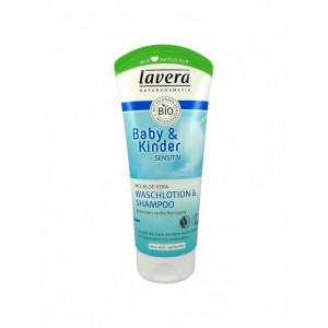 Sampon si gel de dus pentru copii - LAVERA