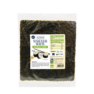 Alge nori bio pentru sushi 25g - 10 folii Algamar