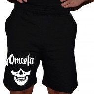 Къси спортни панталонки OMERTA SKULL