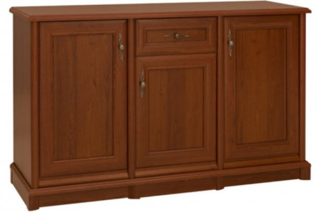 Birou Sonata 3 Sertare 1 Usa 158 CM Castan Nobil