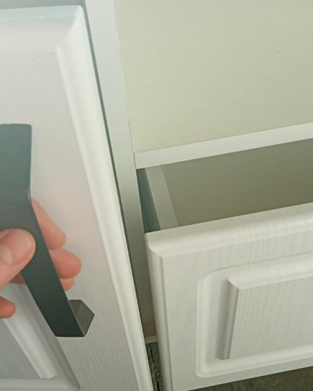 Noptiera Nordic, 1 Sertar, MDF Alb Supermat