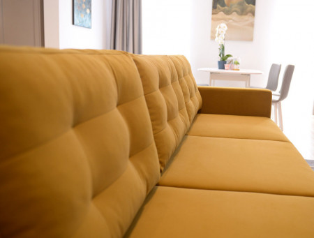 Canapea Santorini Mustar extensibila