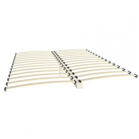 Cadru Pat MDF Nordic, Alb Supermat, 160x200 CM
