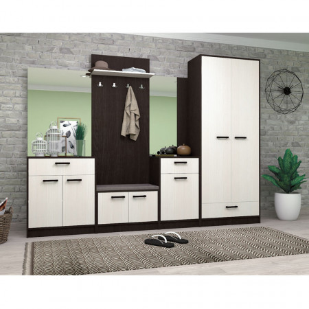 Comoda Enter 2 Usi 1 Sertar 70 cm