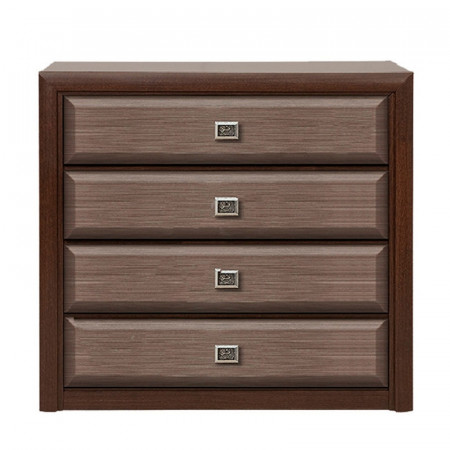 Dormitor Koln, MDF Wenge Shtroks, Dulap 3 Usi