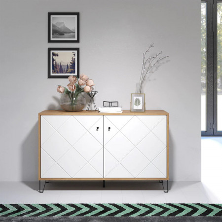 Comoda TV Bollo, MDF, 2 Usi