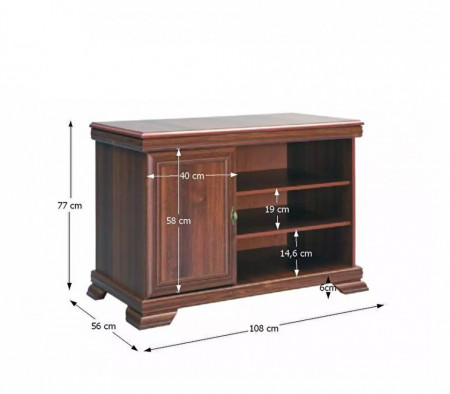 Comoda RTV Kora, Nuc