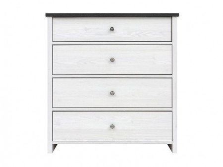 Comoda Porto, 4 sertare, 89X40X94 CM