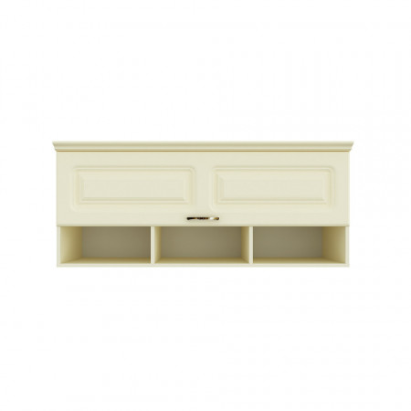 Living Boston, Vitrina 2 Usi, 325 x 210 x 52 CM, MDF Vanilie Mat