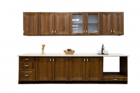 Bucatarie Lux Nuc-Havana 2,6 M