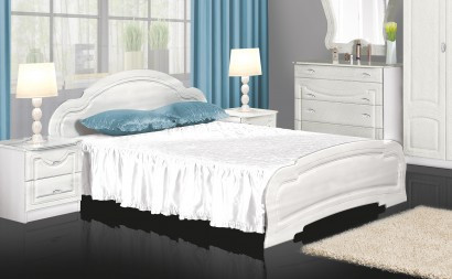 Dormitor Sonata M, MDF Alb