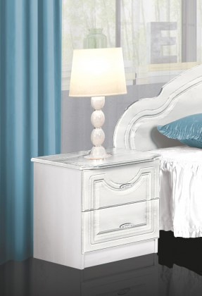 Dormitor Sonata M, MDF Alb