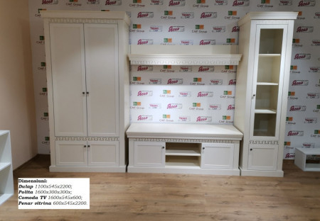 Living Lisabona MDF Vanilie Supermat