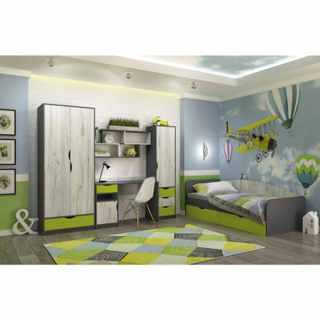 Pat copii Disney 90x200 cu 2 Sertare