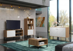 Comoda TV Bollo, MDF, 2 Usi