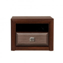 Dormitor Koln, MDF Wenge Shtroks, Dulap 4 Usi