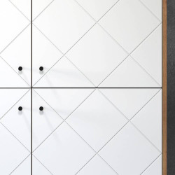 Comoda RTV Bollo, MDF, 2 Usi