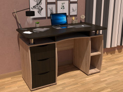 Birou Smart, Sonoma + Wenge