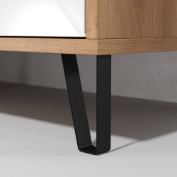 Comoda RTV Bollo, MDF, 2 Usi