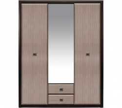 Dulap 3 Usi 2 Sertare, Koln MDF Wenge Shtroks