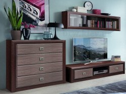 Comoda Koln 4 Sertare Wenge Shtroks