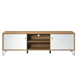 Comoda RTV Bollo, MDF, 2 Usi