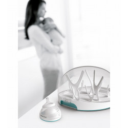 Sterilizator biberoane pentru cuptorul cu microunde, Nanobebe