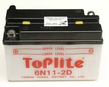 TOPLITE YUASA - Acumulator cu intretinere 6N11-2D