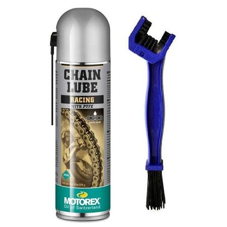 MOTOREX OFERTA - SPRAY LANT RACING (TEFLON) SPRAY - 500ML + SIFAM PERIE CURATARE LANT