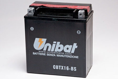 UNIBAT - Acumulator fara intretinere CBTX16-BS-1 (YTX16-BS-1)