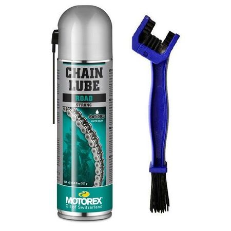 MOTOREX OFERTA - SPRAY LANT ROAD (WHITE) SPRAY - 500ML + SIFAM PERIE CURATARE LANT